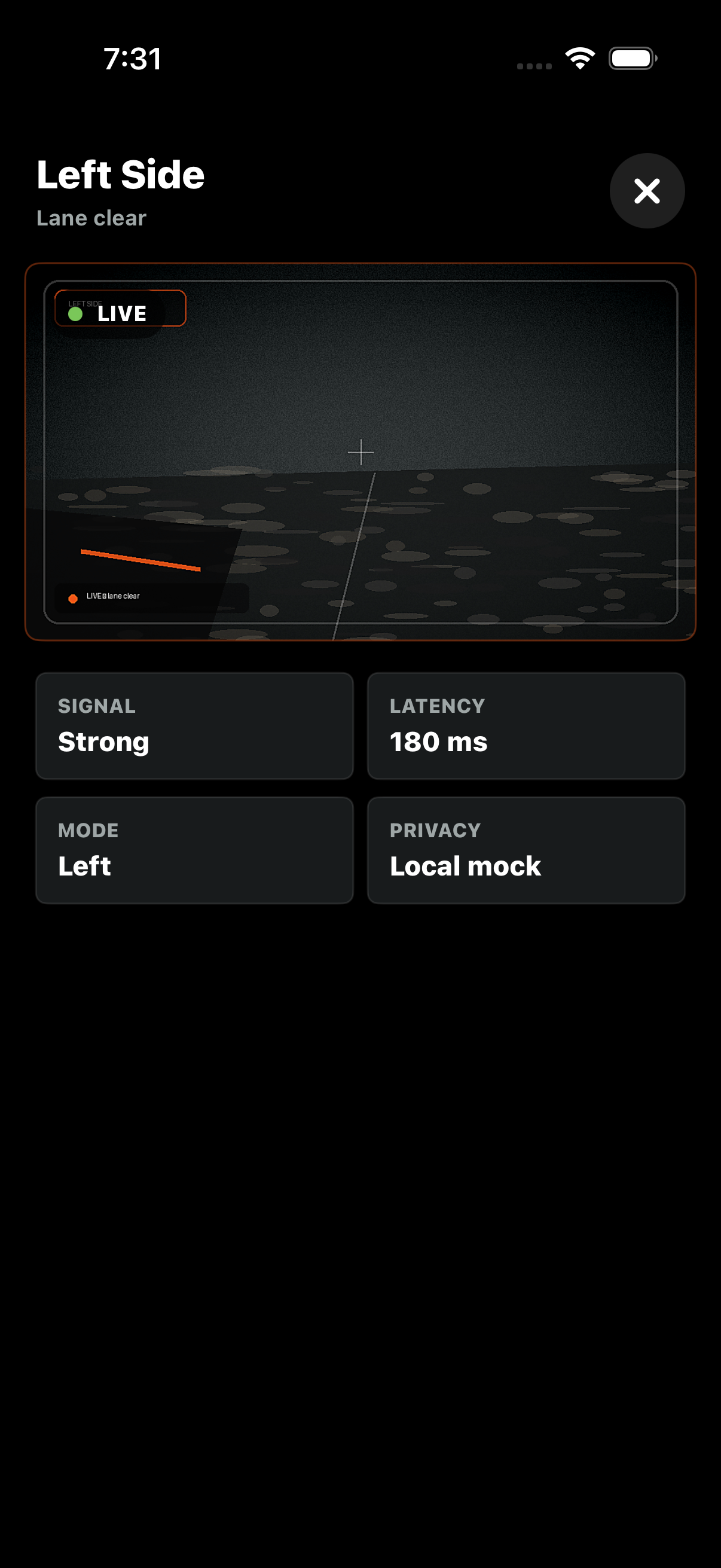 Live camera viewer